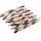 Andova Tiles SAMPLE Channing Elongated Hex 1 x 25 Marble Honeycomb Mosaic Wall  Floor Tile SAM-ANDCHA134 - alternate 3